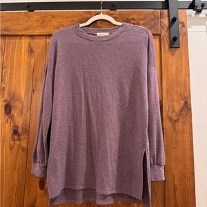 Ginger G Lavender Long Sleeve Top